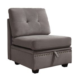 Vintage Modular Sectional Sofa, Convertible Multiple Combination Sofa Couch with Storage, Memory Foam