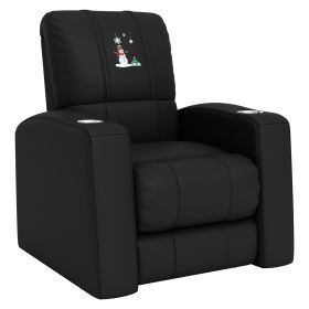 Relax Home Theater Recliner with Snowman Logo (Material: Top Grain Leather *Custom Order 8 Week Lead time No Returns*)